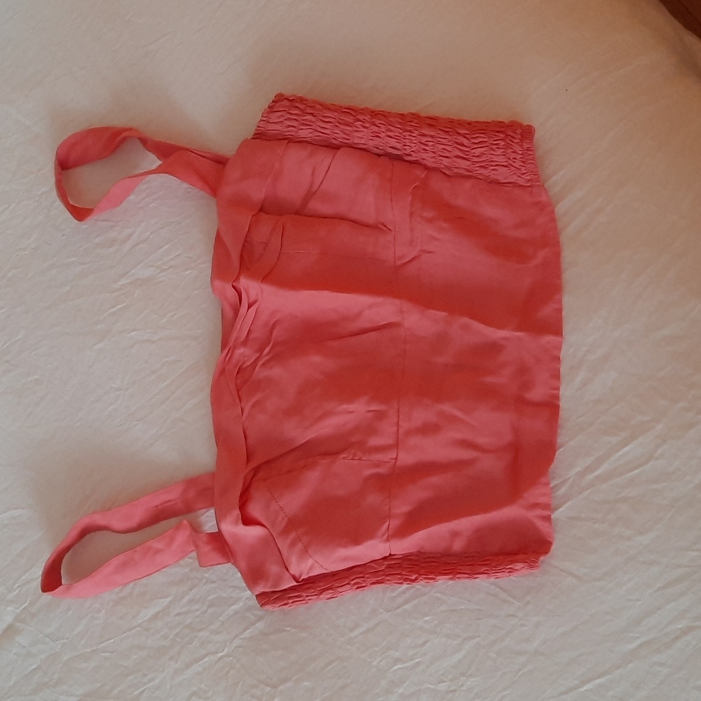 Trashy diva Small Trixie top, pink salmon